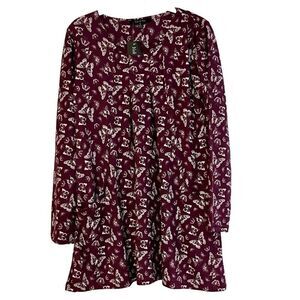 NWT Yak & Yeti Butterfly Long Sleeve Tunic Small